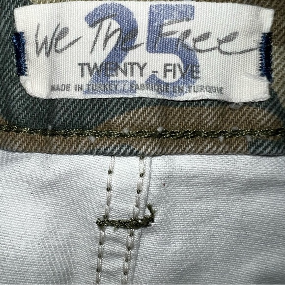 Free People Camouflage Cargo Pants Size 25 - Picture 8 of 8
